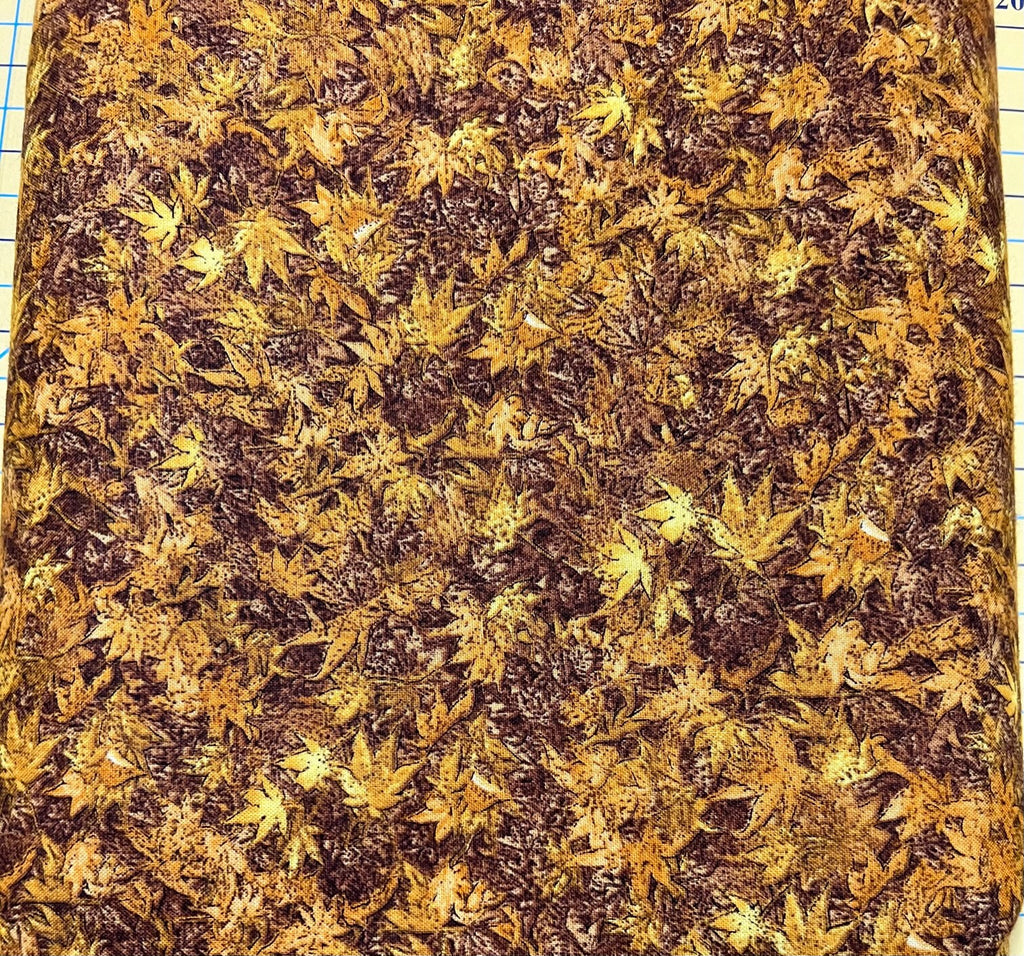 Fall Leaves 44" fabric by Danscapes for RJR, 1419-2
