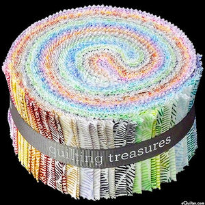 Ombre Stitches 2-1/2" strips by Quilting Treasures, OMBRST