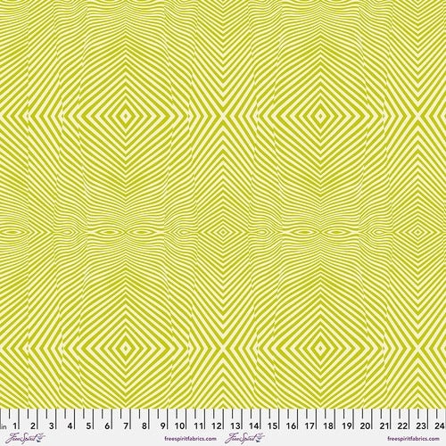 Dawn Lazy Stripe 44" fabric by Tula Pink, Moon Garden, PWTP022.Dawn