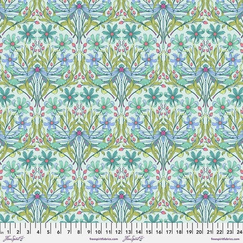 Dawn Dragon your Feet 44" fabric by Tula Pink, Moon Garden, PWTP199.Dawn