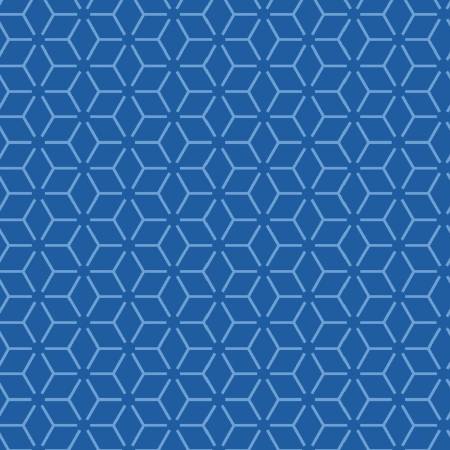 Blue Connected Stars 108" fabric by Maywood Studios, MASQB200-B