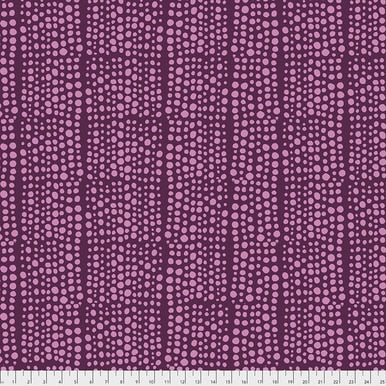 Violet Dots 108" fabric, Free Spirit, QBVW001.2