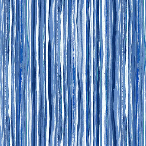 Blue Morning Glory Fancy Stripes 44" fabric by RJR, RJ1405-MG10, Ink Rose