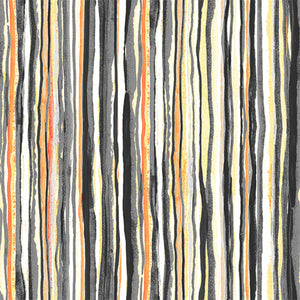 Gray Fancy Stripes 44" fabric by RJR, RJ1405-GY3, Ink Rose