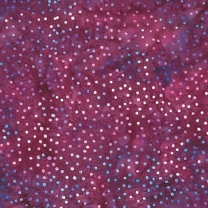Wine Night Dots 44" batik by Hoffman, S2334-328-Bergen