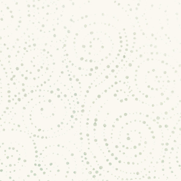 Dotted Scroll 44" batik by Hoffman, S2359-521-Mist