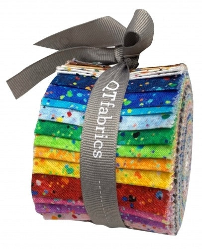 Speckles (20pcs, 2-1/2" strips) by Quilting Treasures Speckle JR