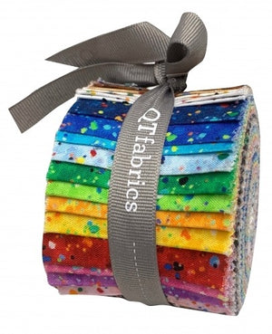 Speckles (20pcs, 2-1/2" strips) by Quilting Treasures Speckle JR