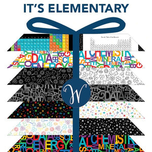 STEM - It's Elementary Fat quarter bundle (9 prints + 1 panel) by Windham, ITSEFATQ-X