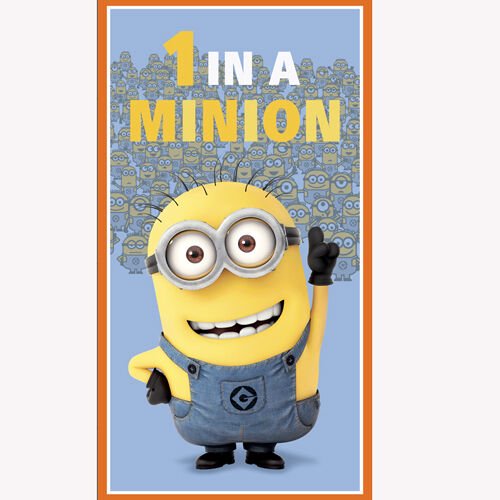 Despicable Me 1 in a Minion 24" panel by Quilting Treasures, 23987-B