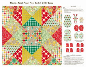 Playtime Panel and rabbit by Henry Glass, Kim Diehl, Modern Tyke, play mat