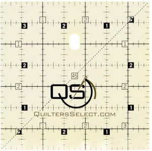 Quilters Select 'non slip'  Ruler measures  3.5" x 3.5"