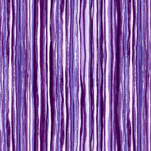 Gentle Violet Fancy Stripes 44" fabric by RJR, RJ1405-GV7, Ink Rose