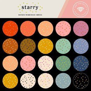 Starry Jelly Roll (2-1/2" strips) By Ruby Star Society for Moda,  RS4006JR