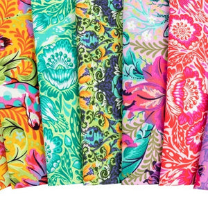 Tiny Beasts Fat Quarter Bundle by Tula Pink for Free Spirit Fabrics (14pcs)
