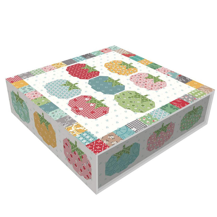 Stitch Tomato Pin Cushion Quilt Kit by Lori Holt for Riley Blake, 58" x 70"